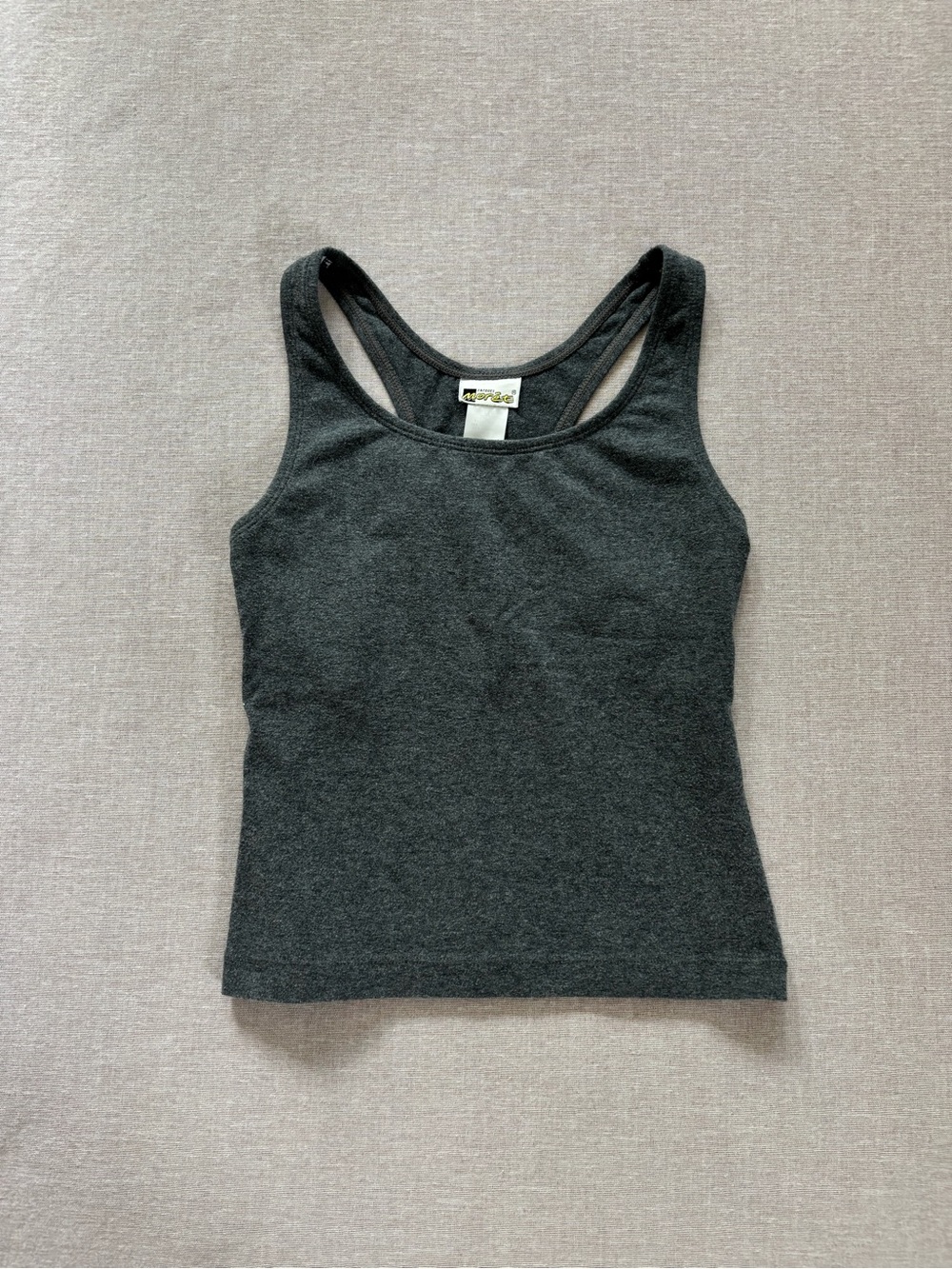 Jacques Moret vintage dance wear racerback tank top.